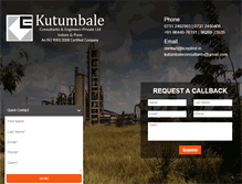Tablet Screenshot of kutumbaleconsultants.com